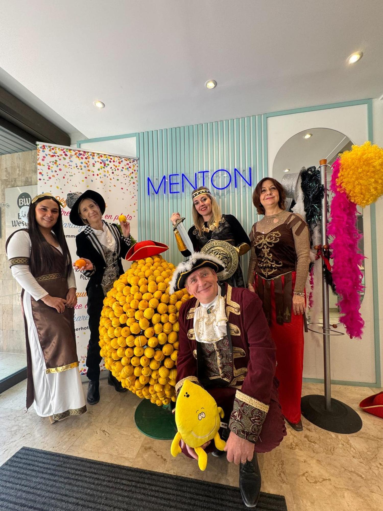 Best Western Hotel Mediterranee ม็องตง ภายนอก รูปภาพ